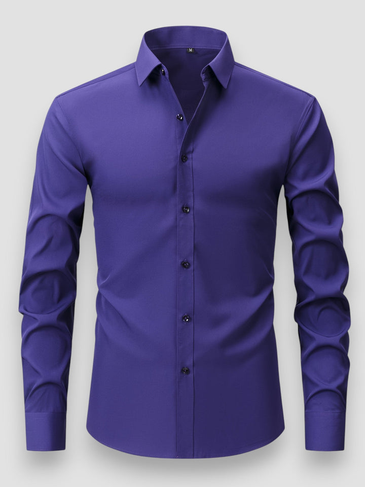 Lucas™ | Slim-Fit Hemd mit langen Ärmeln