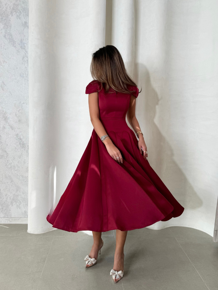 Elora™ | Plissiertes Midikleid