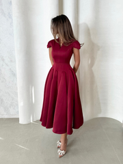 Elora™ | Plissiertes Midikleid
