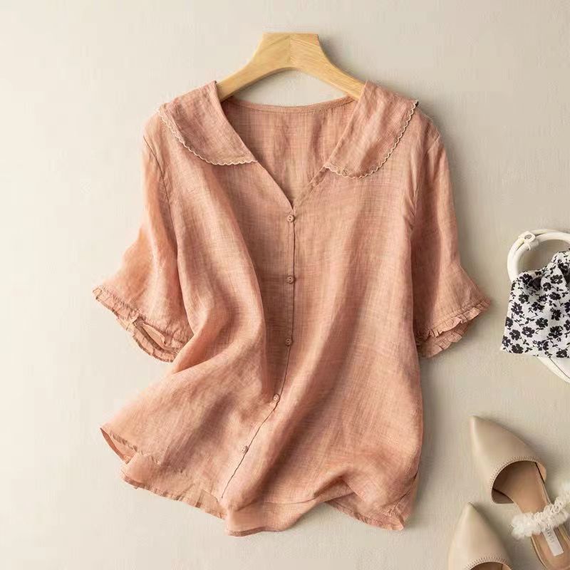 Nivara Casual Linen Blouse