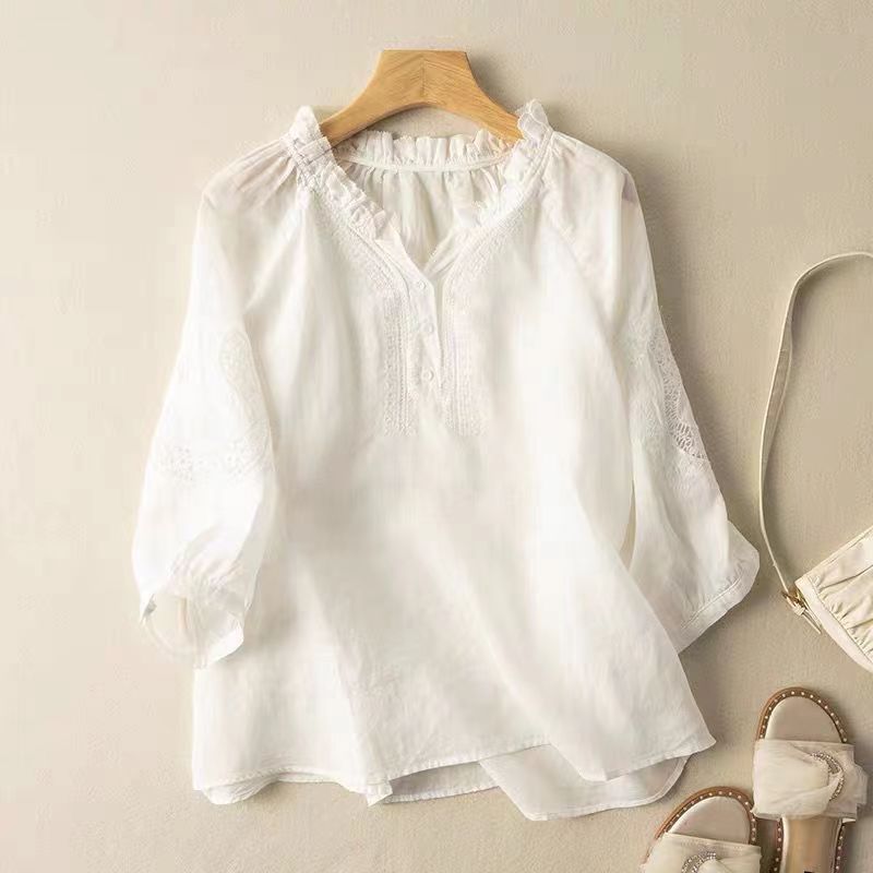Talitha™ | Legere Leinenbluse