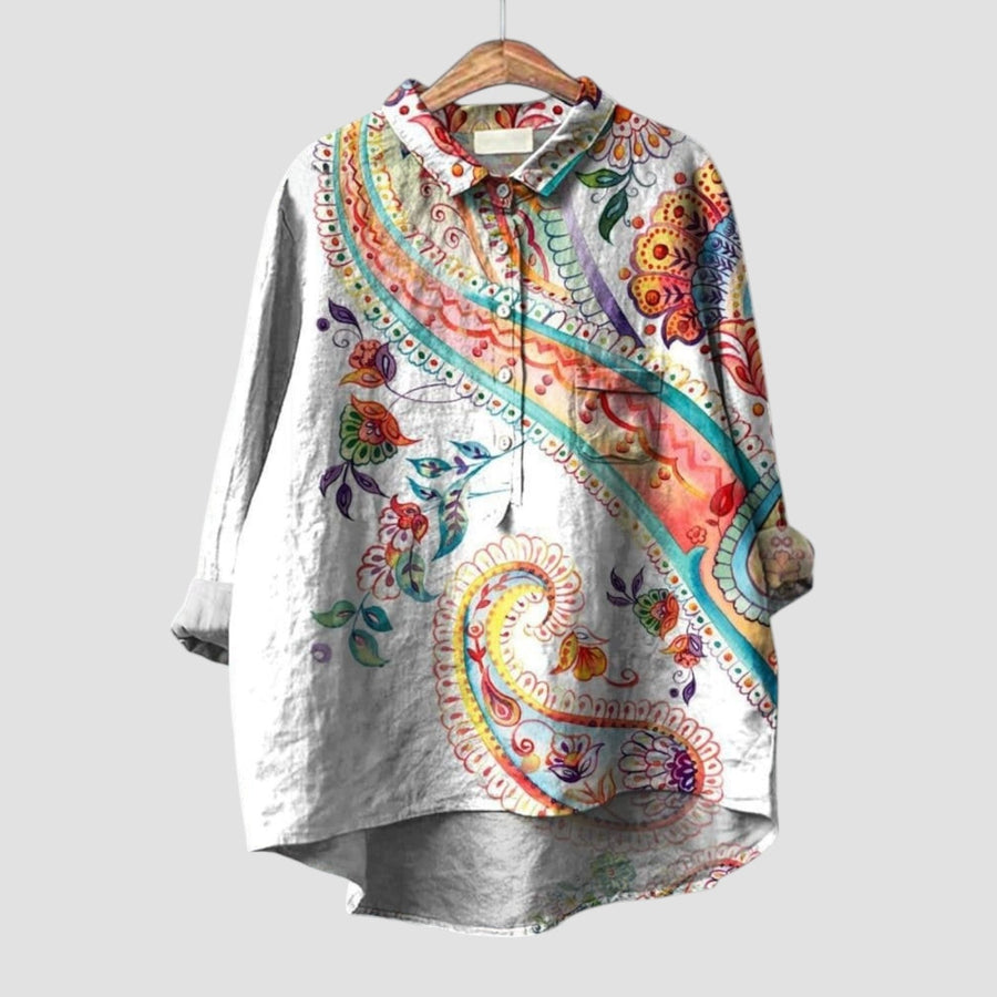Mariella Printed Statement Shirt