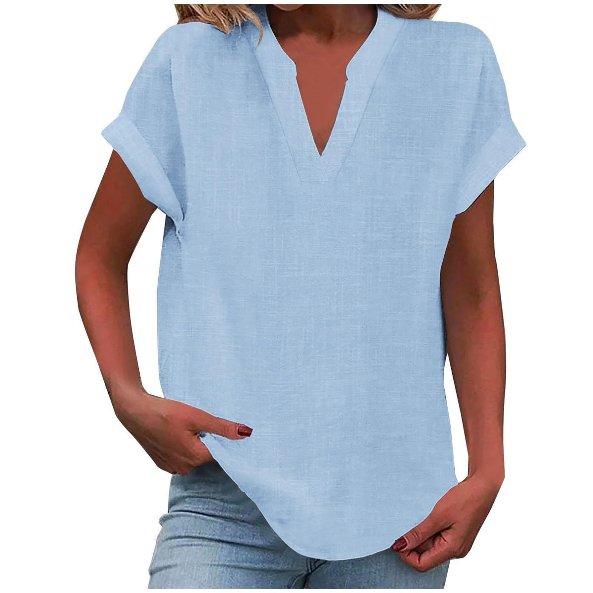 Nireia™ | Casual V-Neck Blouse