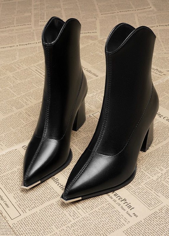 Maya – Spitz zulaufende Stiefeletten