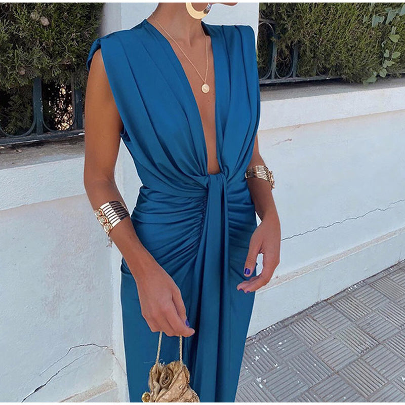 Crocetta™ | Elegantes Kleid mit Ausschnitt