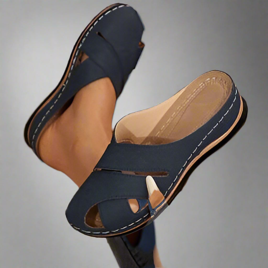 Frideborg™ | Bequeme Keilsandalen mit Zehenfreiheit