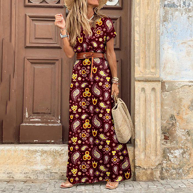 Luna® – Elegantes Boho-Maxikleid