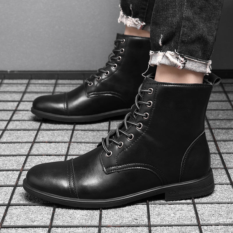 Mateo™ | Klassische Lederstiefeletten