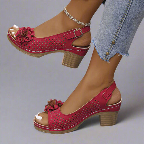 Edith™ | Bequeme Sandalen mit Schnalle