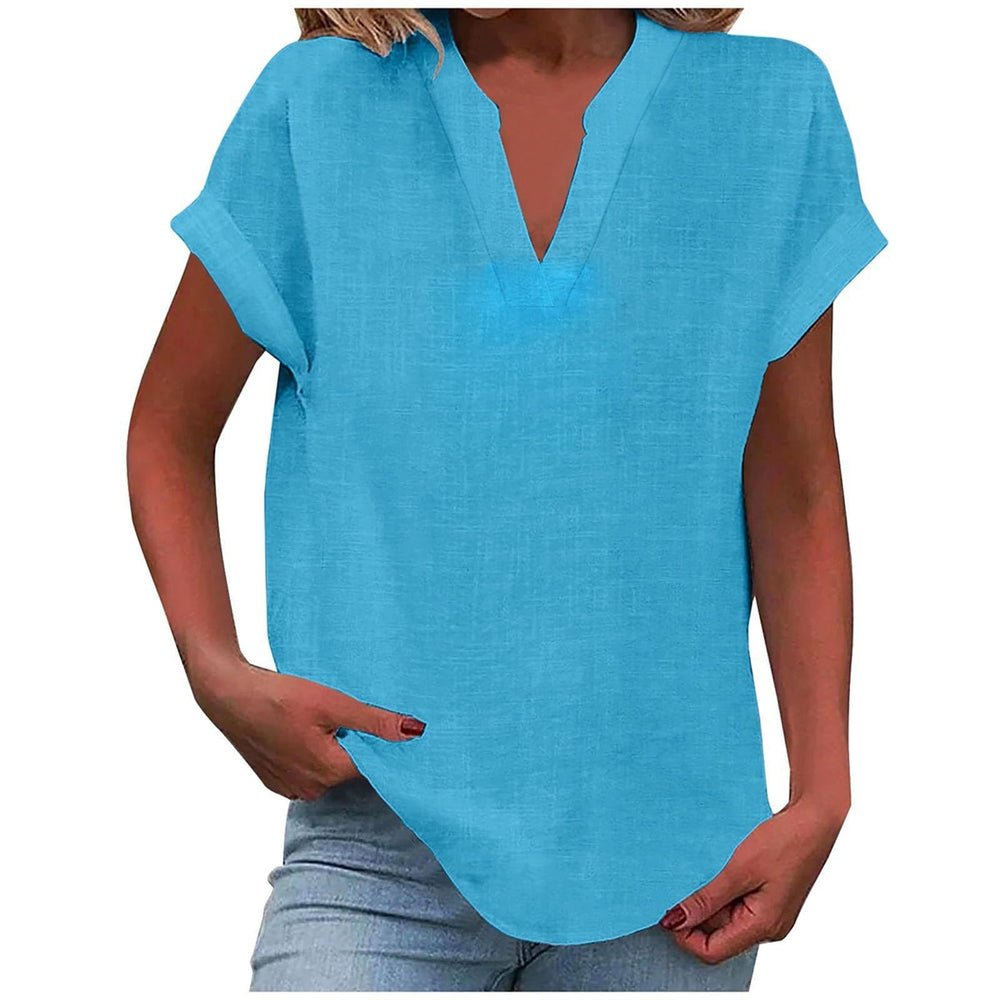 Nireia | Casual V-Neck Blouse