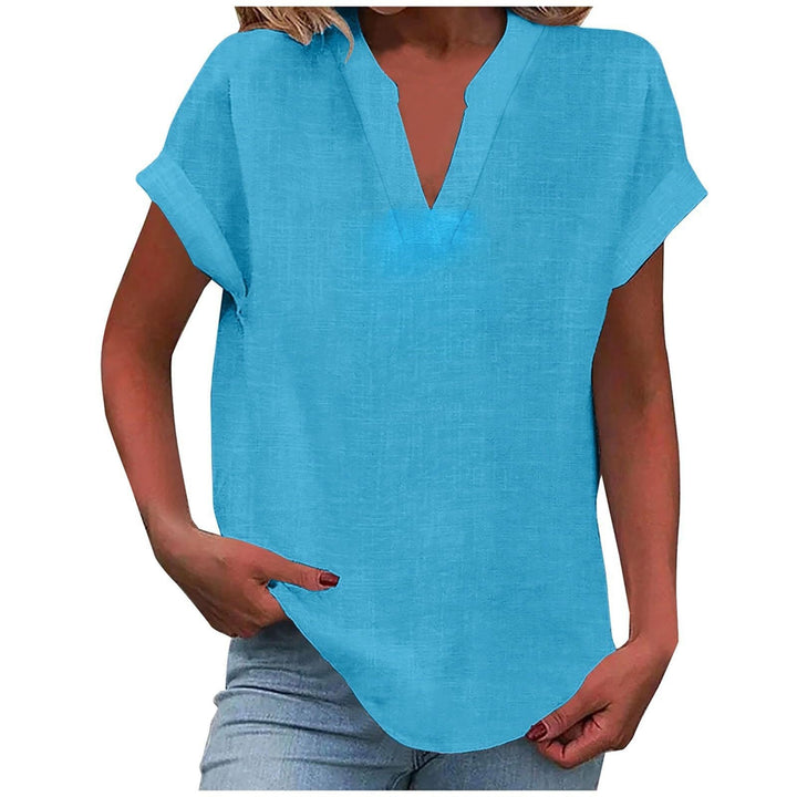 Nireia™ | Casual V-Neck Blouse