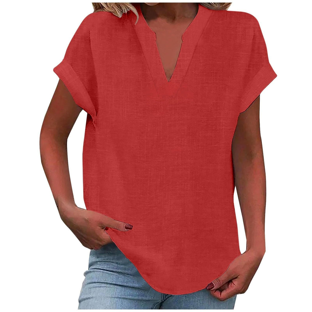Nireia™ | Casual V-Neck Blouse