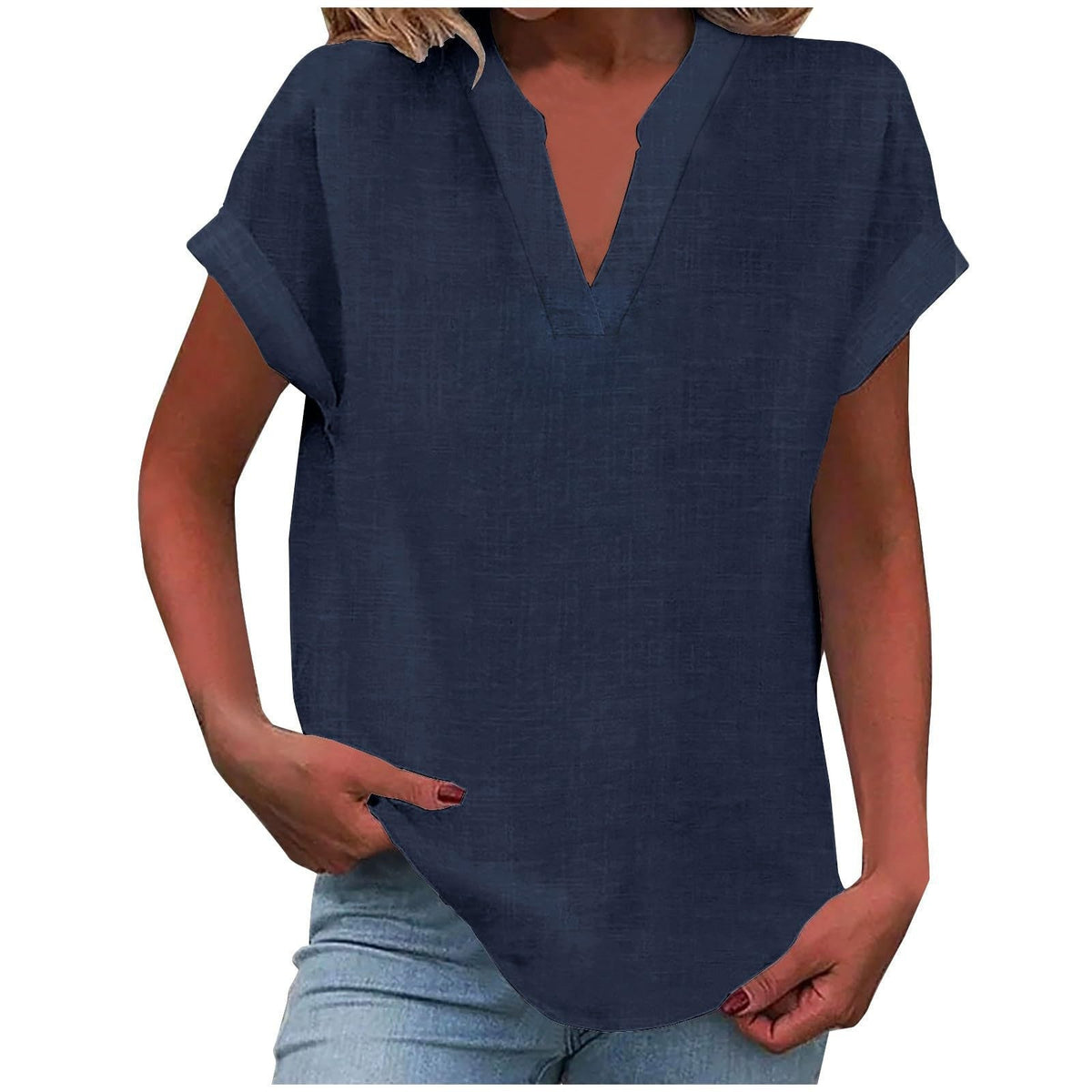 Nireia™ | Casual V-Neck Blouse