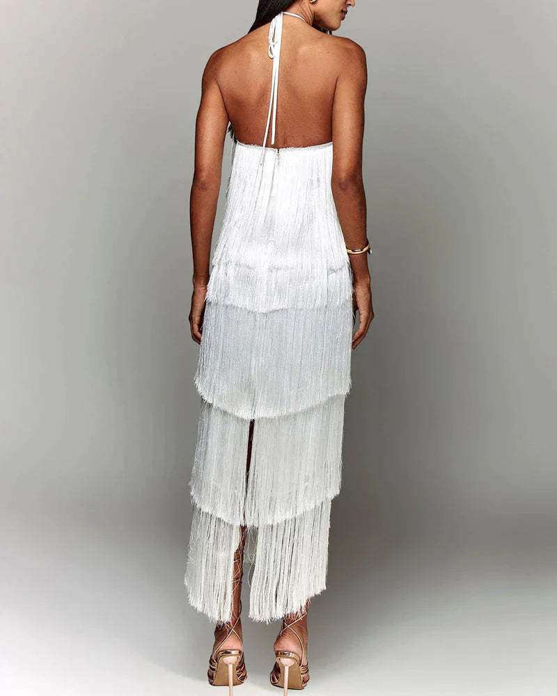 Adena™ | Quastenkleid der Eleganz