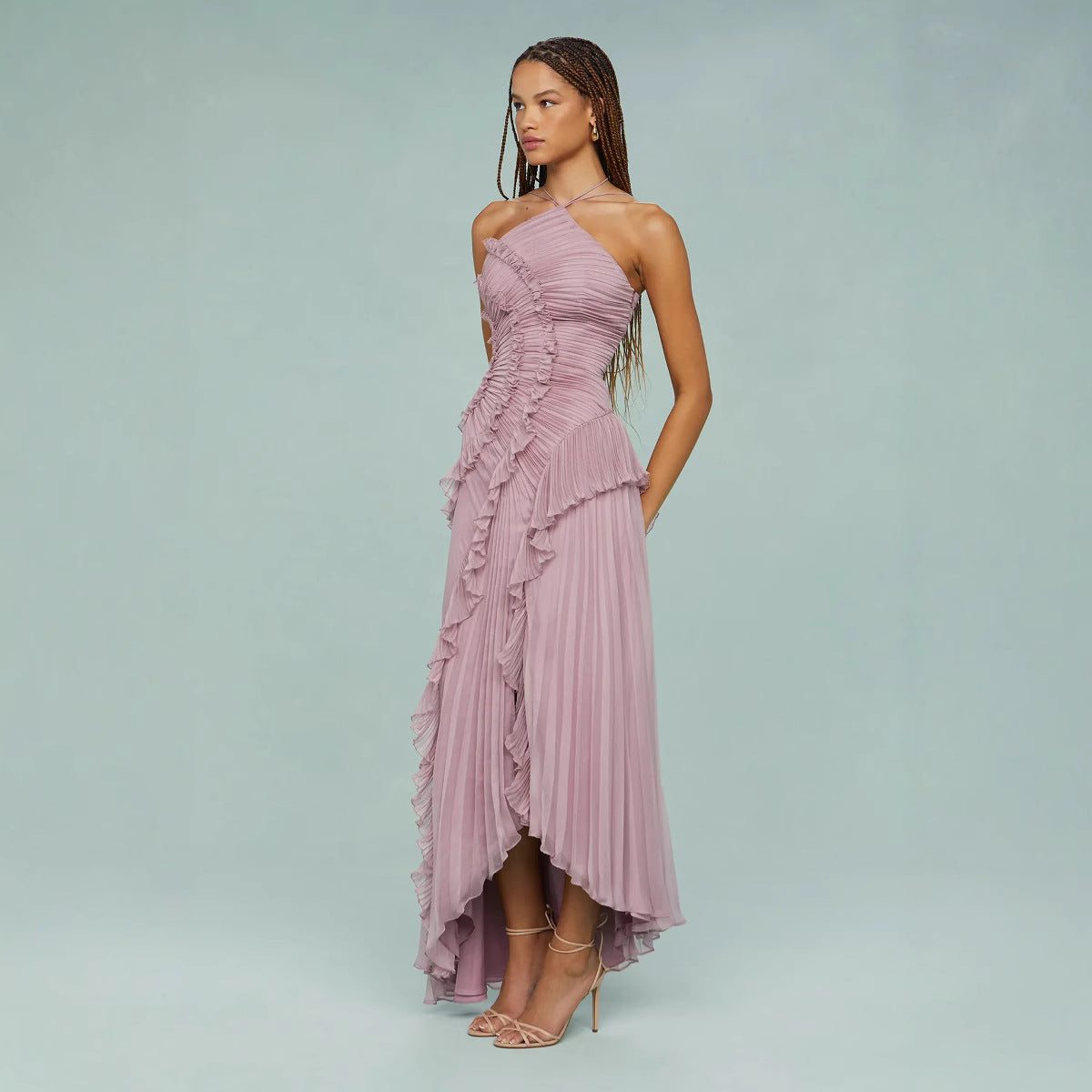 Natasha™ | Lavendel Breeze Kleid