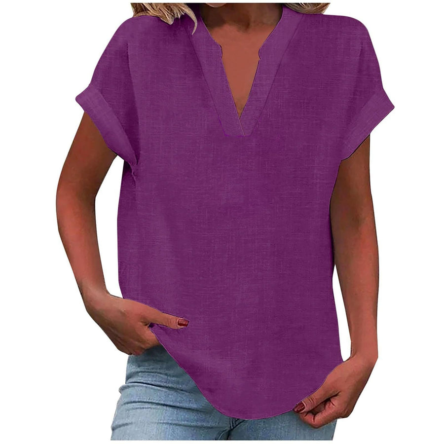 Nireia Casual V-Neck Blouse
