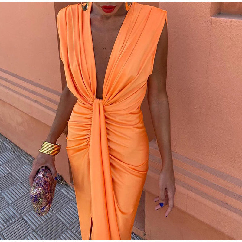 Crocetta™ | Elegantes Kleid mit Ausschnitt