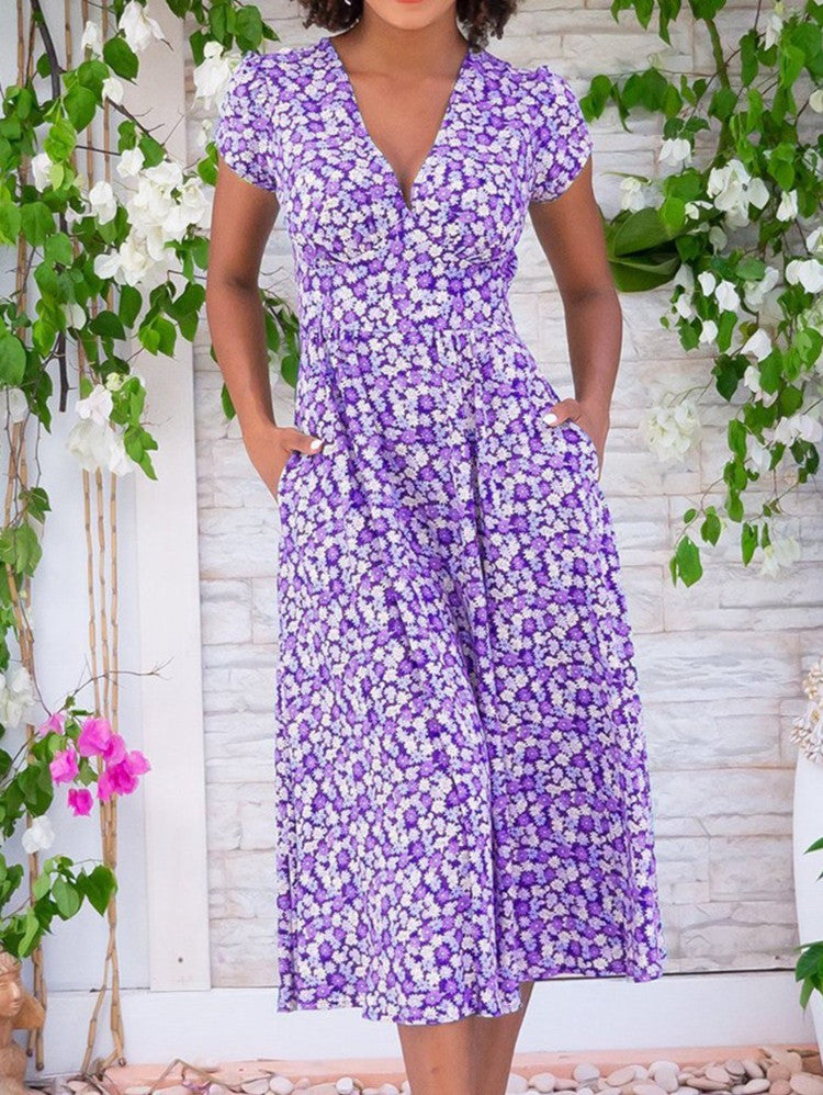 Lunissa™ | Chic Button Midi