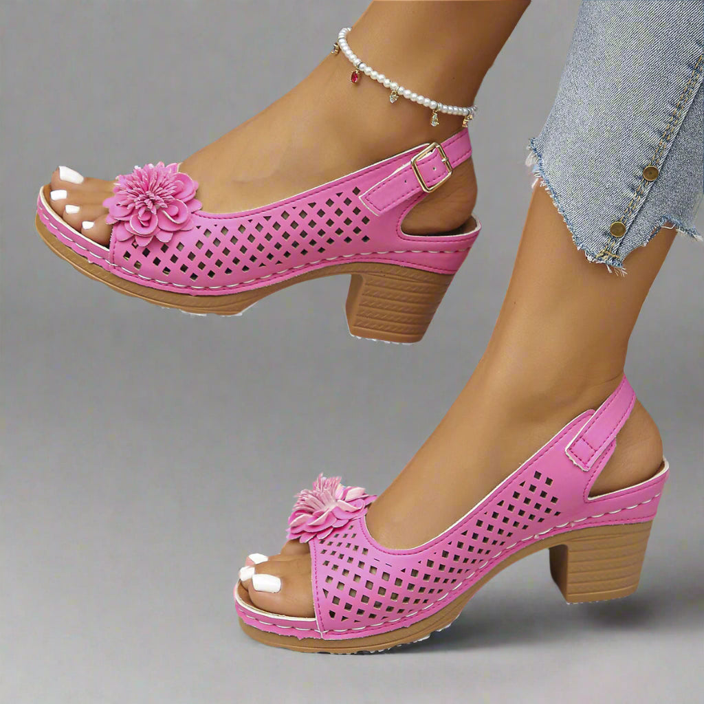 Edith™ | Bequeme Sandalen mit Schnalle