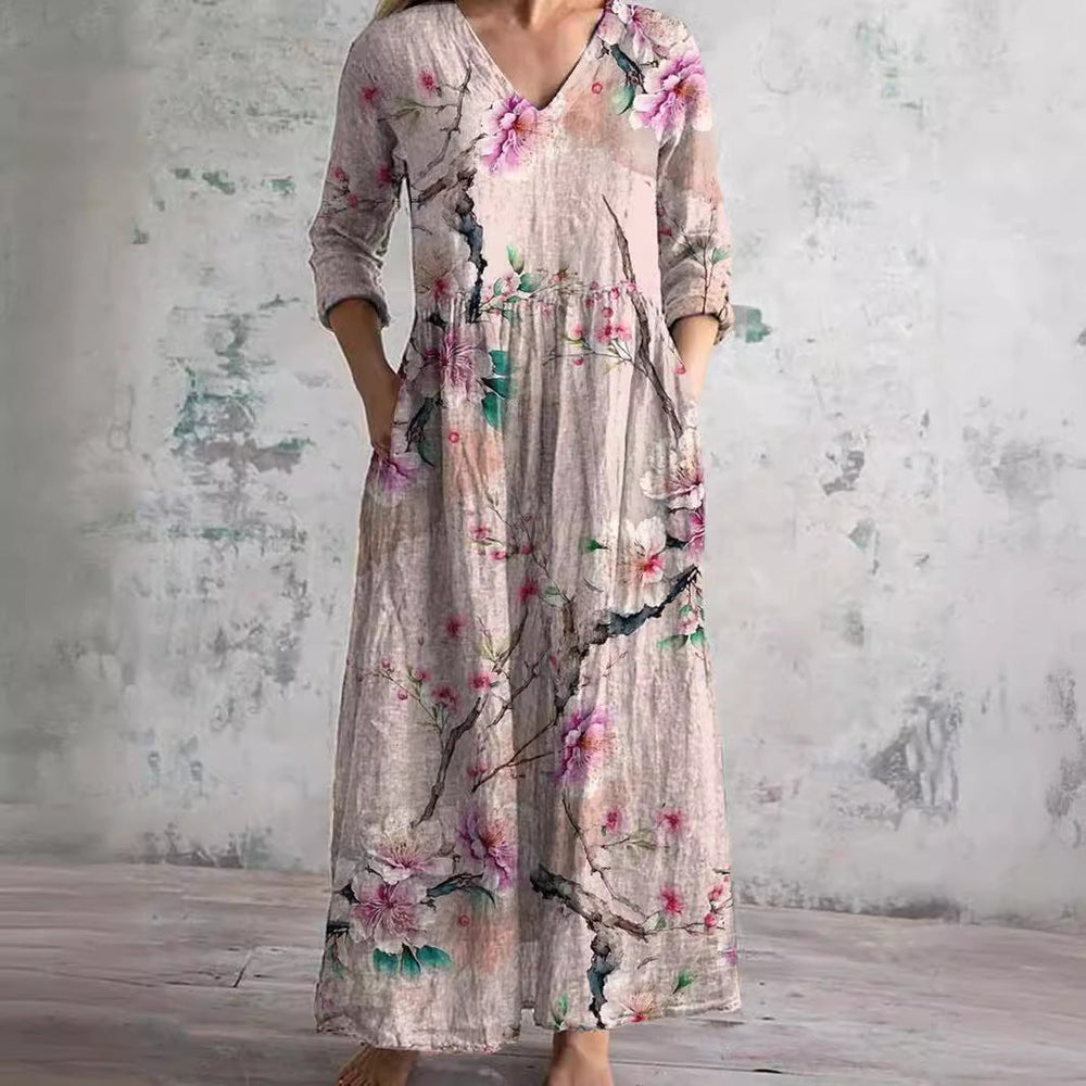 Bo | Blumige Grace-Kleid