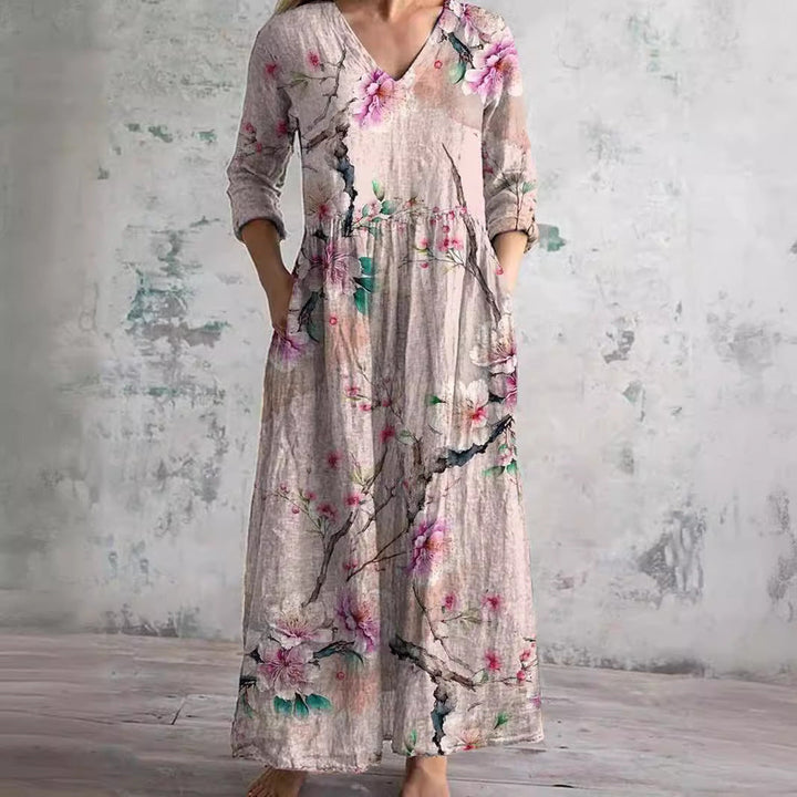 Bo | Blumige Grace-Kleid