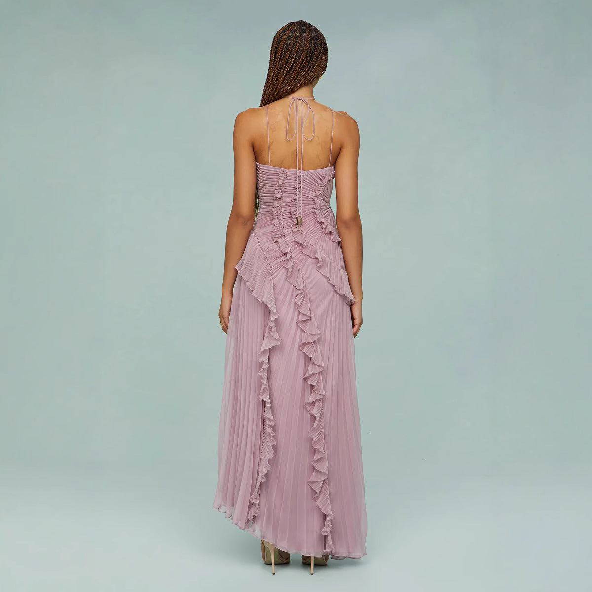 Natasha™ | Lavendel Breeze Kleid