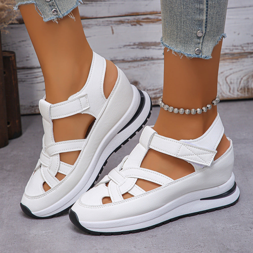 Alysson | Modische Orthopädische Klettsandalen