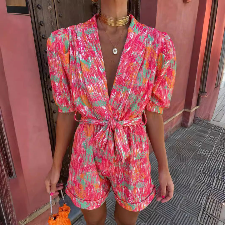Christa™ | Taillierter Playsuit