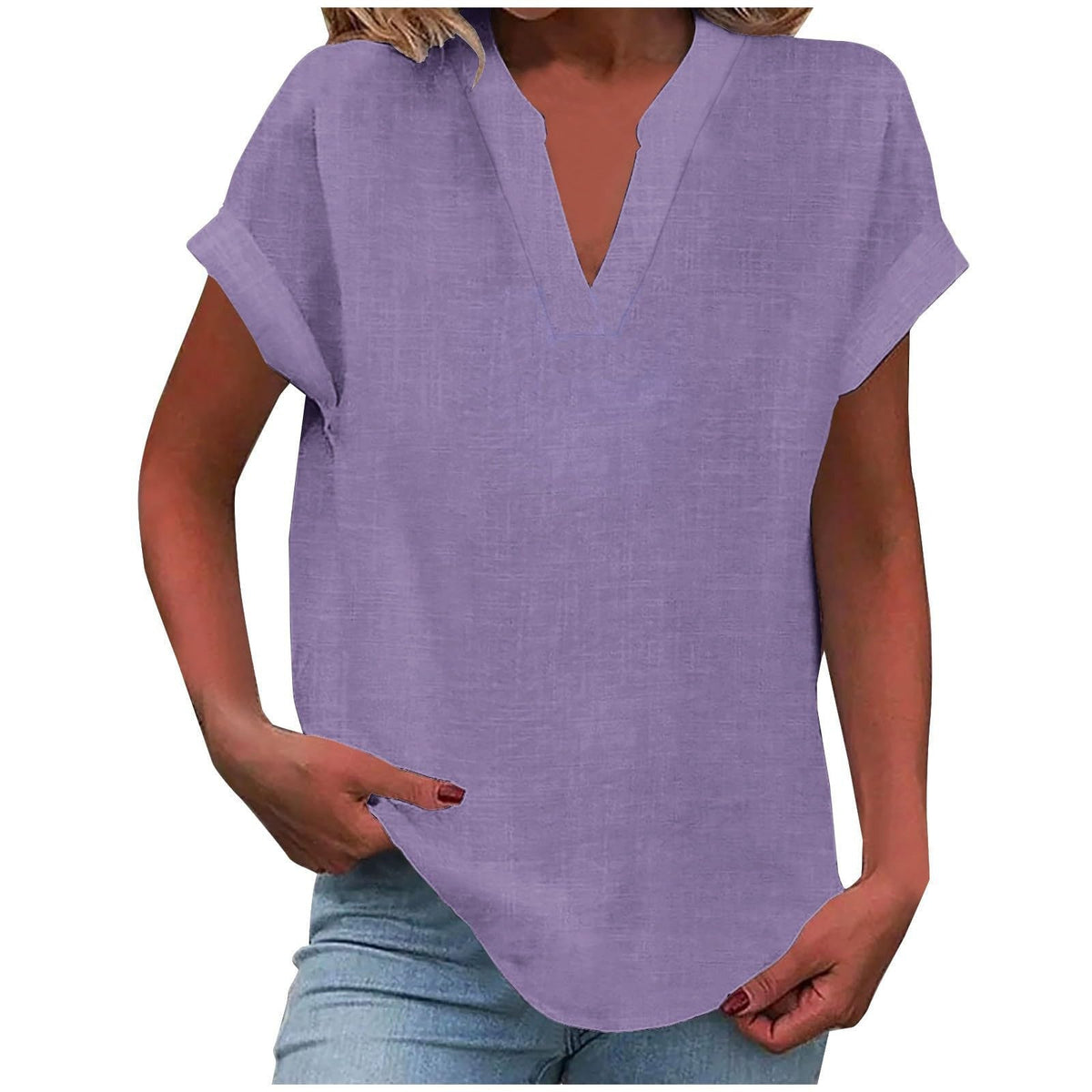 Nireia™ | Casual V-Neck Blouse