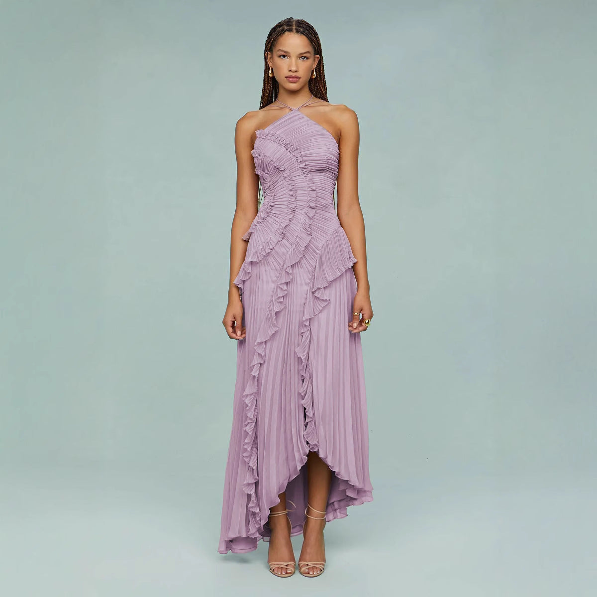 Natasha™ | Lavendel Breeze Kleid