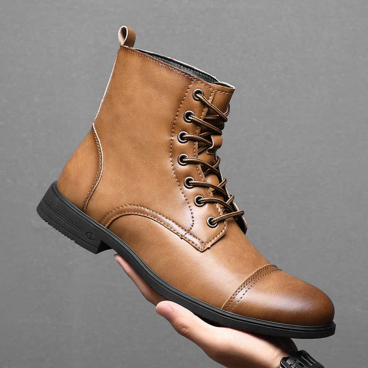 Mateo™ | Klassische Lederstiefeletten