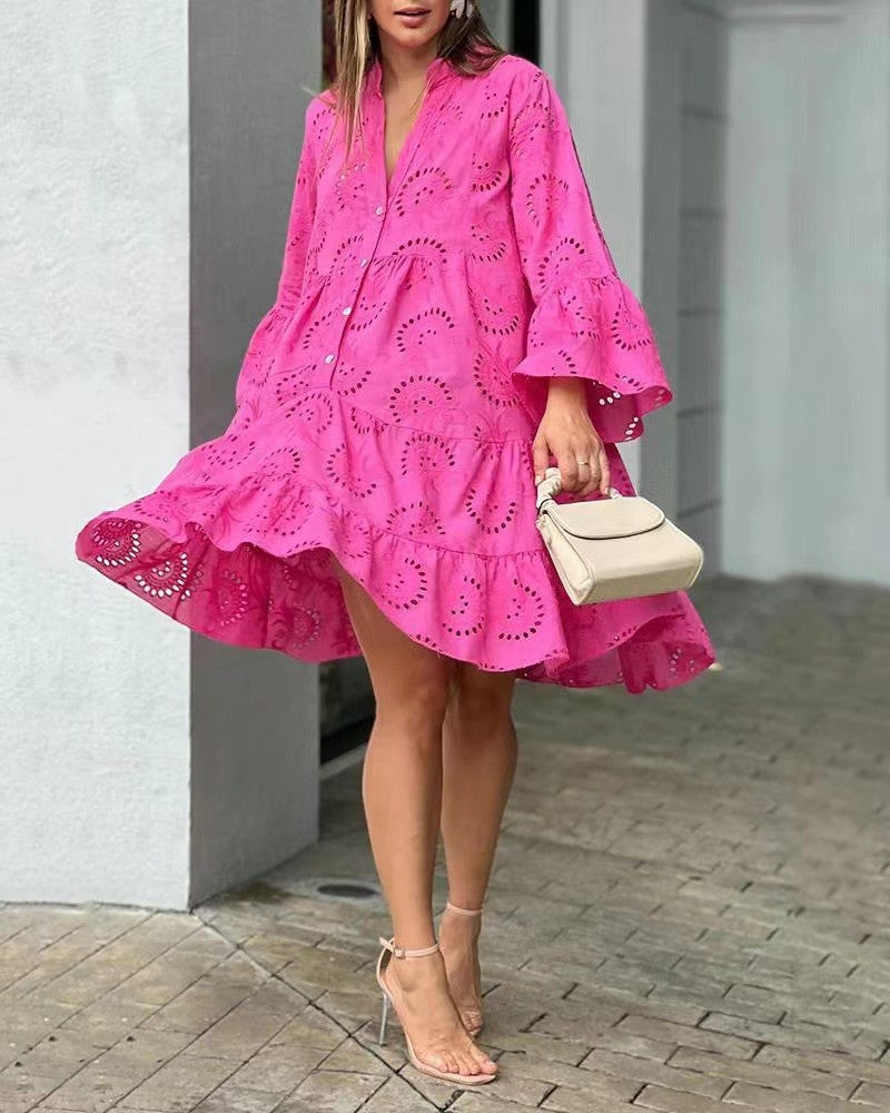 Sarveilla™ | Elegant Embroidered Mini