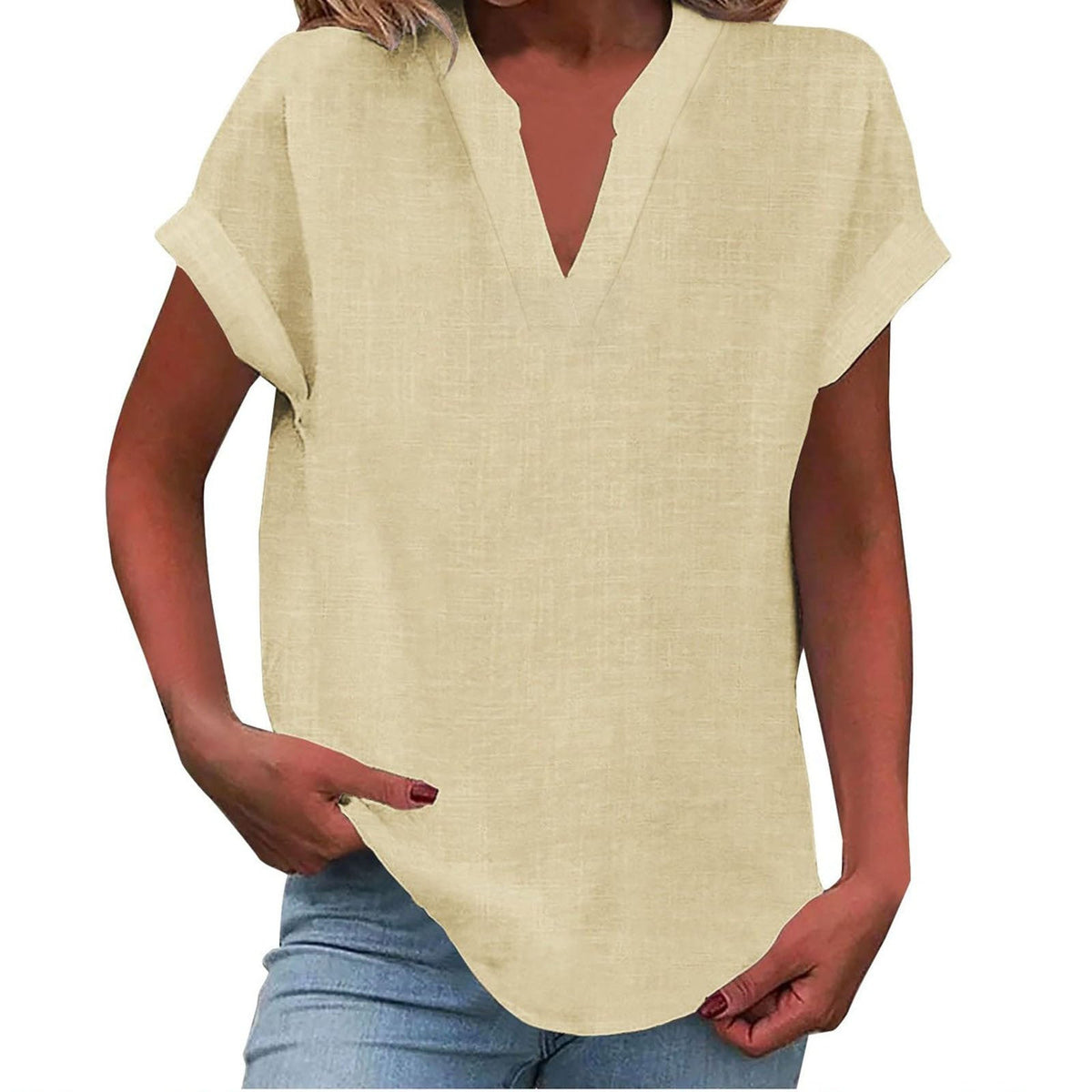 Nireia™ | Casual V-Neck Blouse