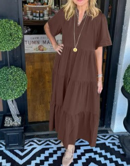 Rachel | Zeitloses Maxikleid