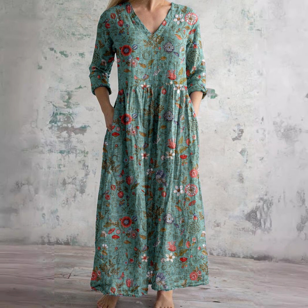 Bo | Blumige Grace-Kleid
