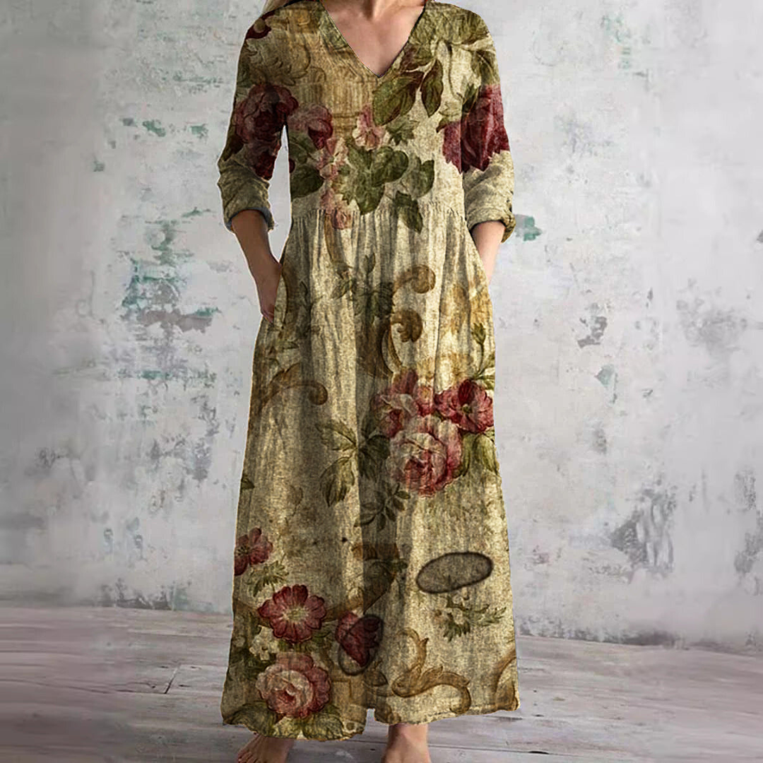 Bo | Blumige Grace-Kleid