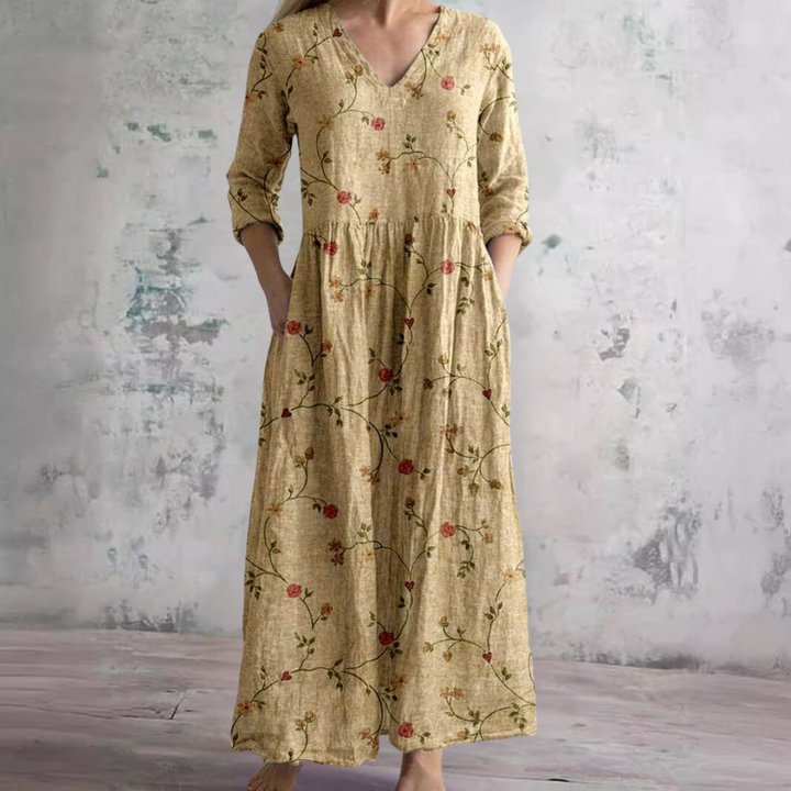 Bo | Blumige Grace-Kleid