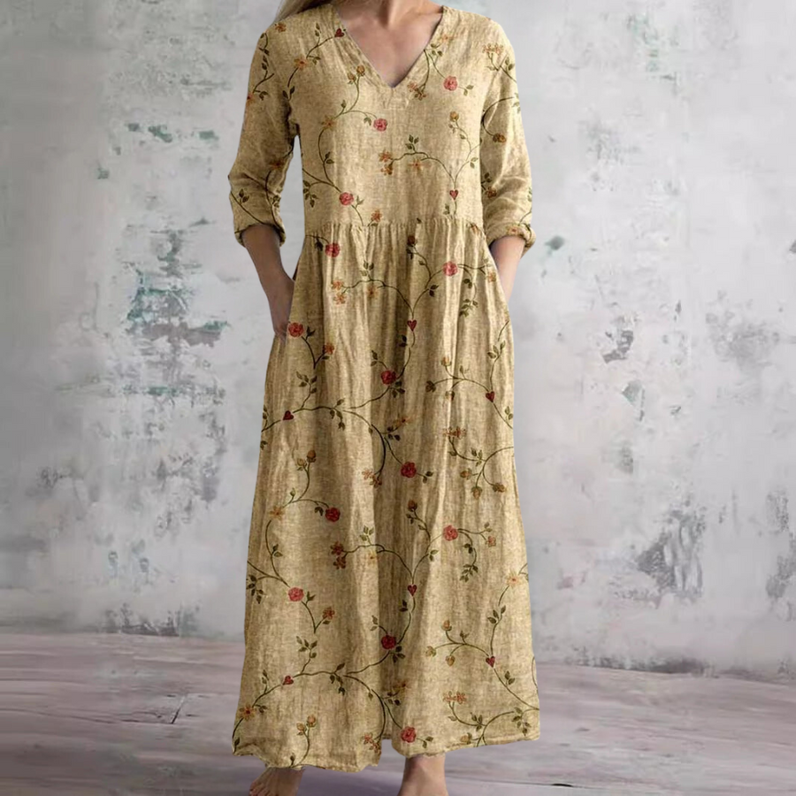 Jojo Blooming Grace Floral Dress for Effortless Elegance