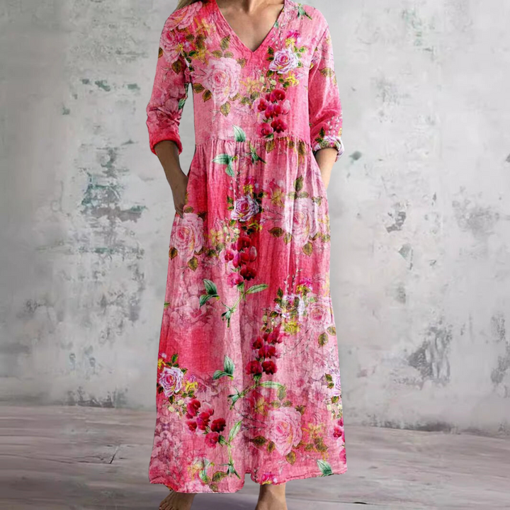 Bo | Blumige Grace-Kleid