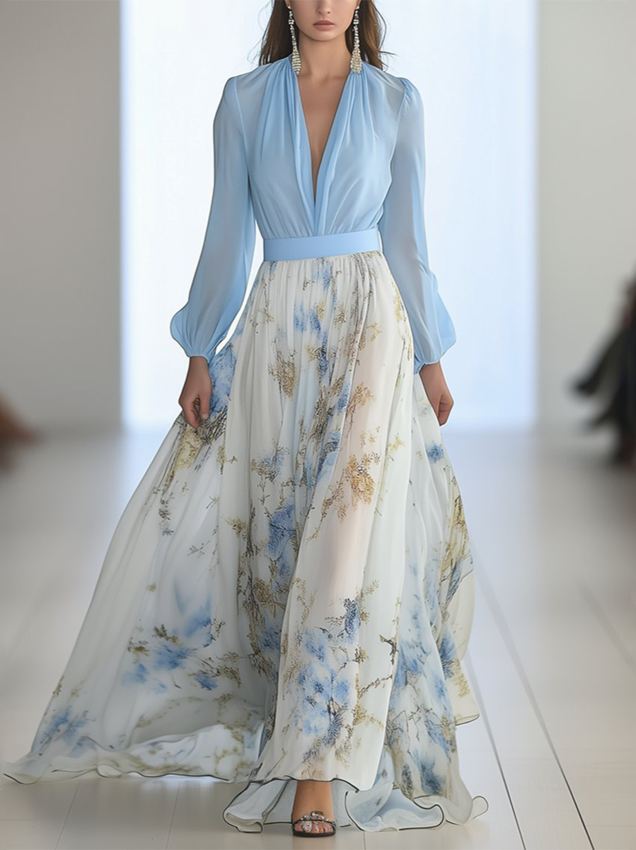 Cora | Strahlendes Blumenkleid