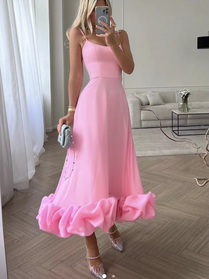 Violet™ | Elegantes Rüschenkleid