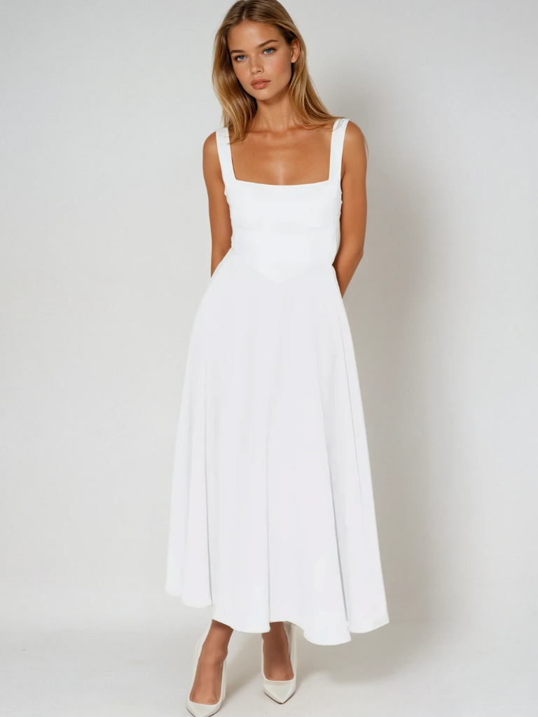 Lucinda™ | Kleid mit purpurroter Eleganz