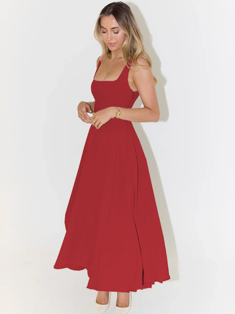 Lucinda™ | Kleid mit purpurroter Eleganz