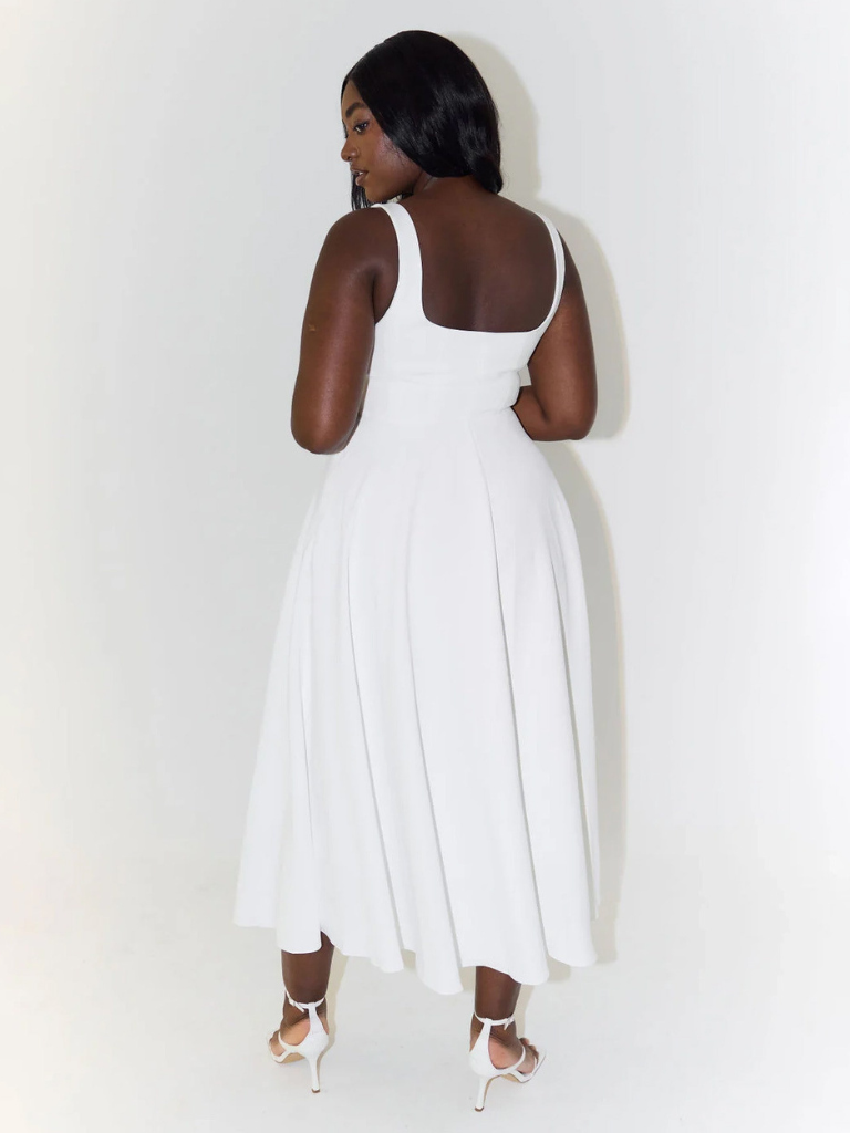 Lucinda Crimson Evening Dress
