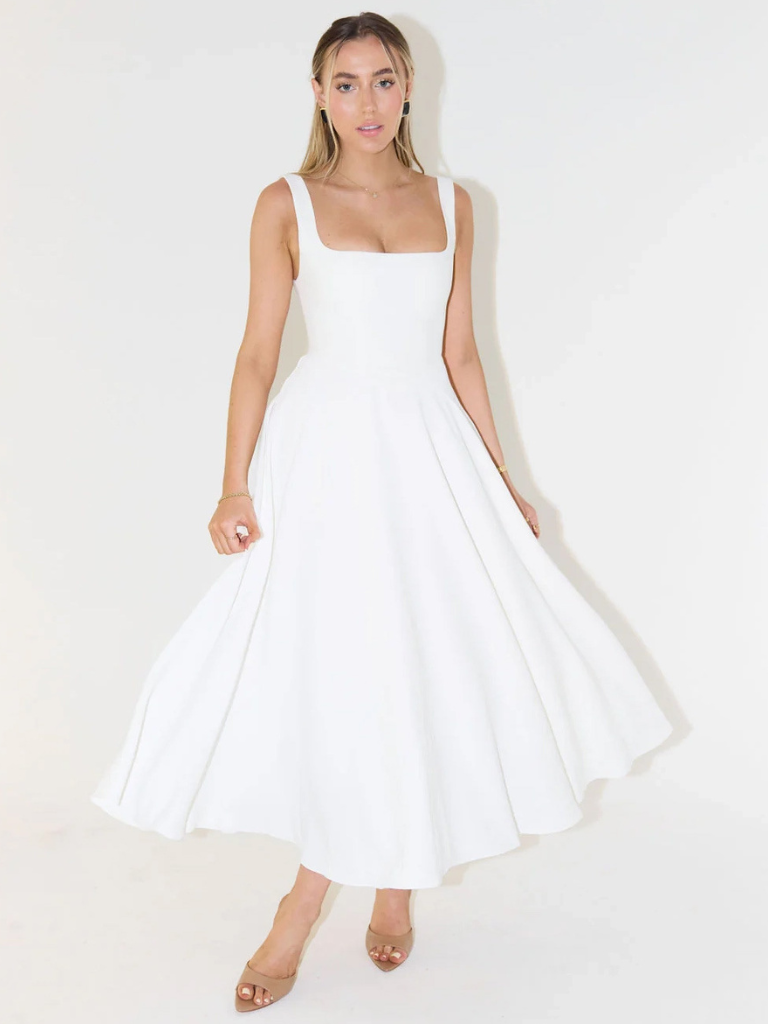 Lucinda™ | Kleid mit purpurroter Eleganz