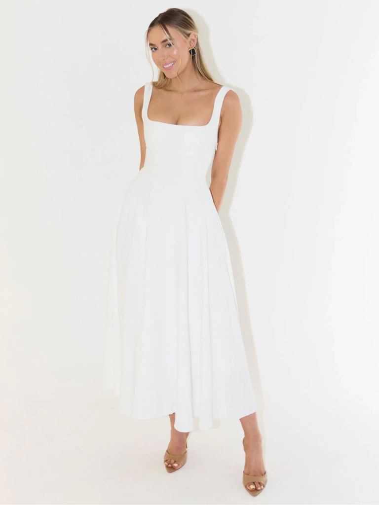 Lucinda™ | Kleid mit purpurroter Eleganz