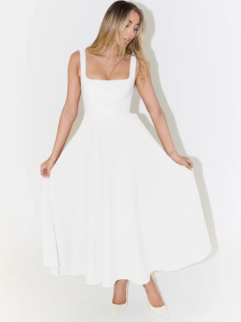 Lucinda™ | Kleid mit purpurroter Eleganz