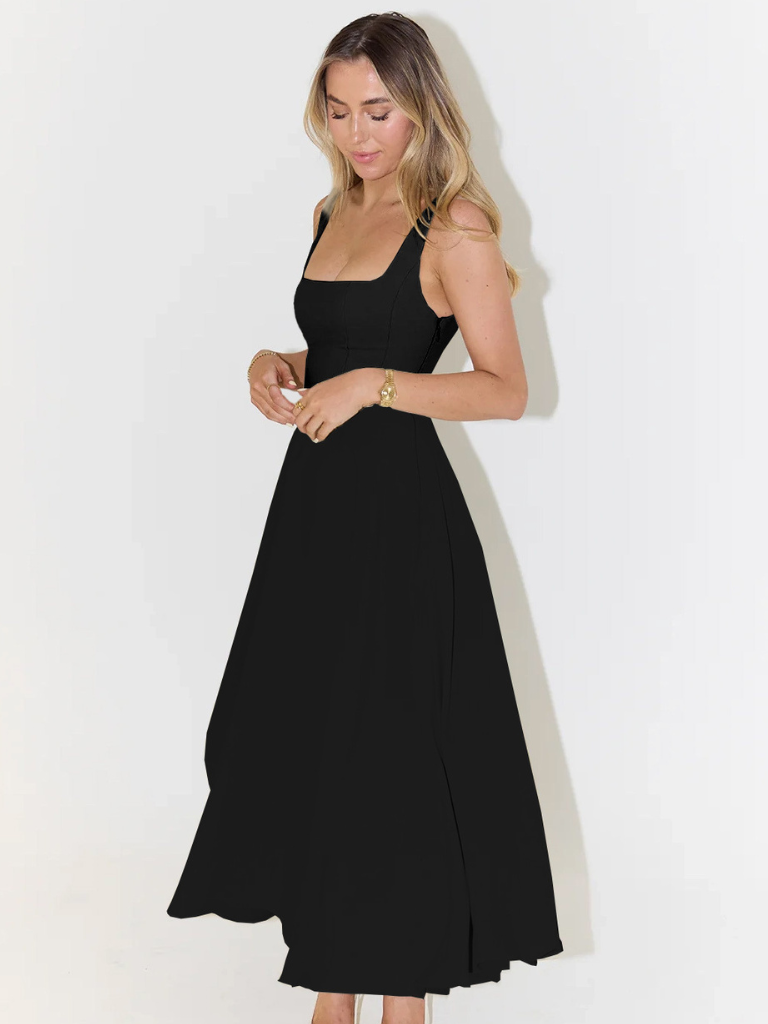 Lucinda Crimson Evening Dress