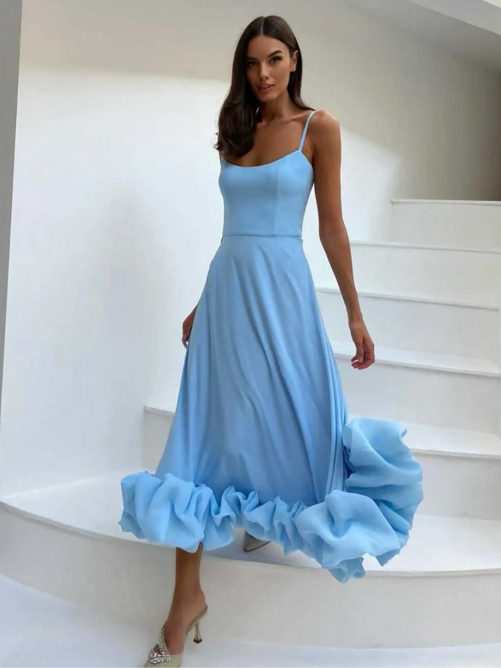 Violet™ | Elegantes Rüschenkleid