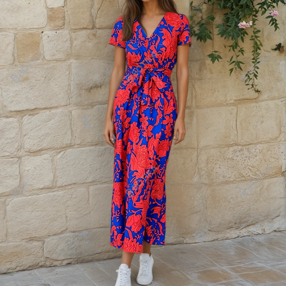 Florence | Leichtes und elegantes buntes Kleid